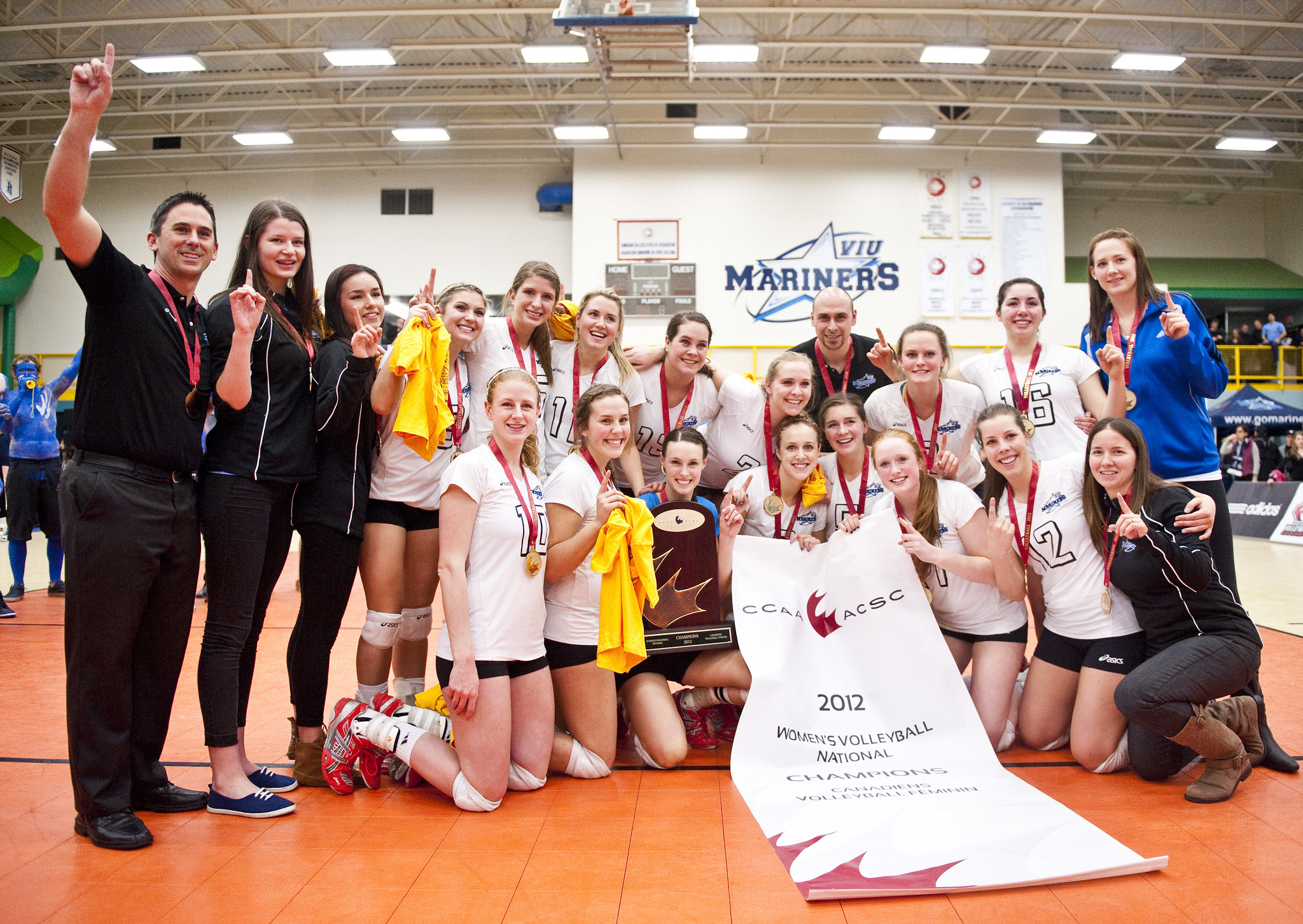 VIU Women's Volleyball - 2012 CCAA Gold