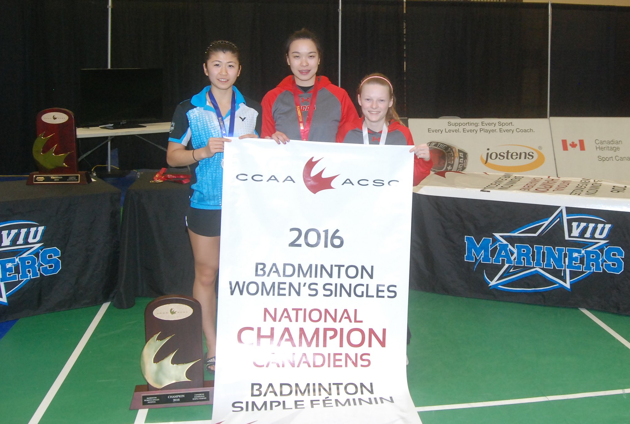 2016 VIU Mariners Badminton - Women's Singles - CCAA Silver