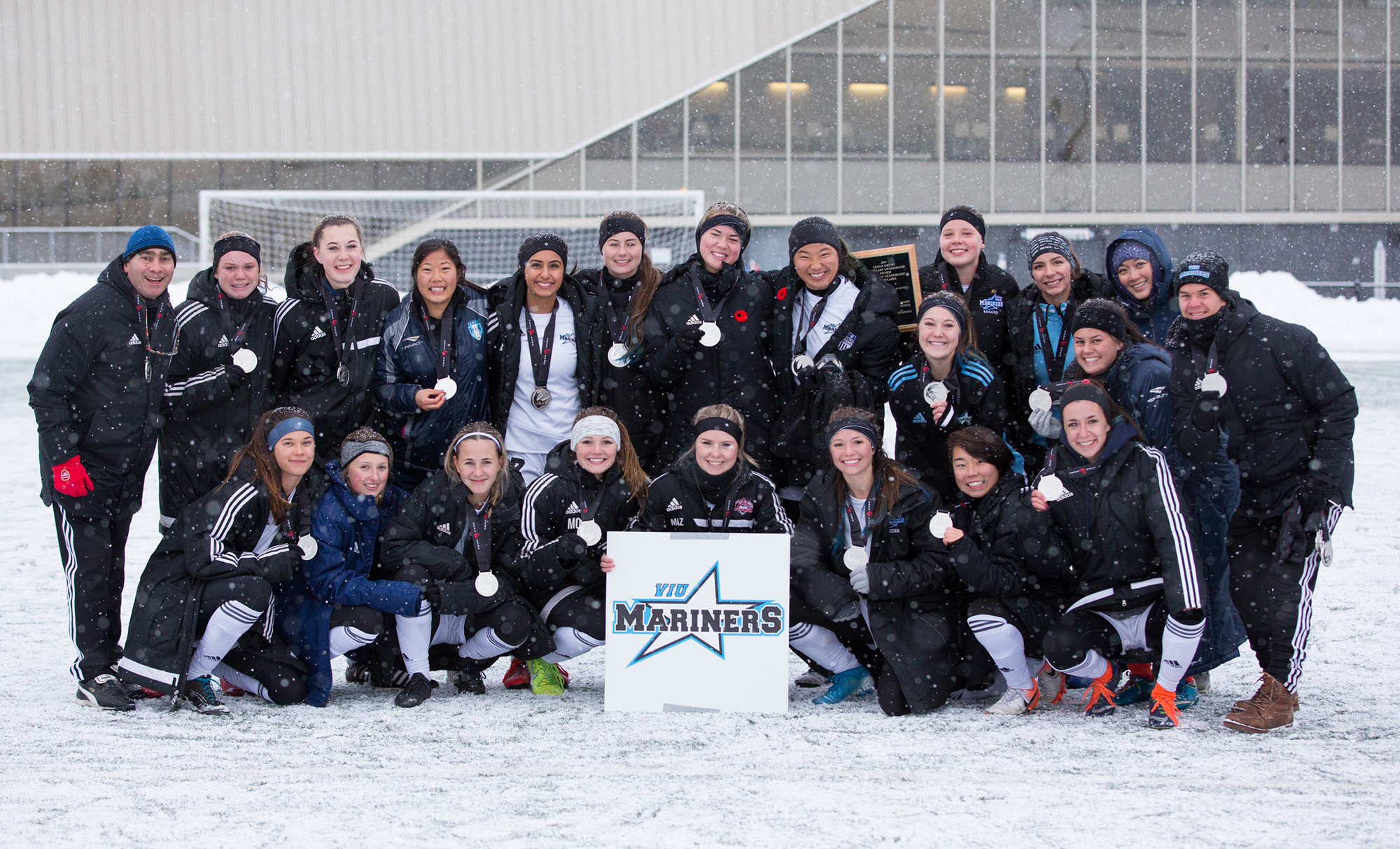 2019 VIU Mariners Women's Soccer Silver Medallists