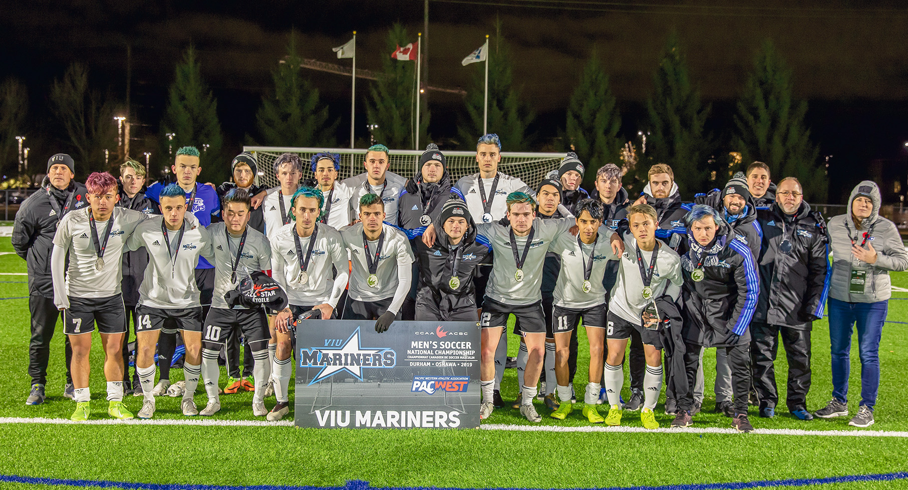 VIU Mariners Men's Soccer - 2019 CCAA Silver Medallists