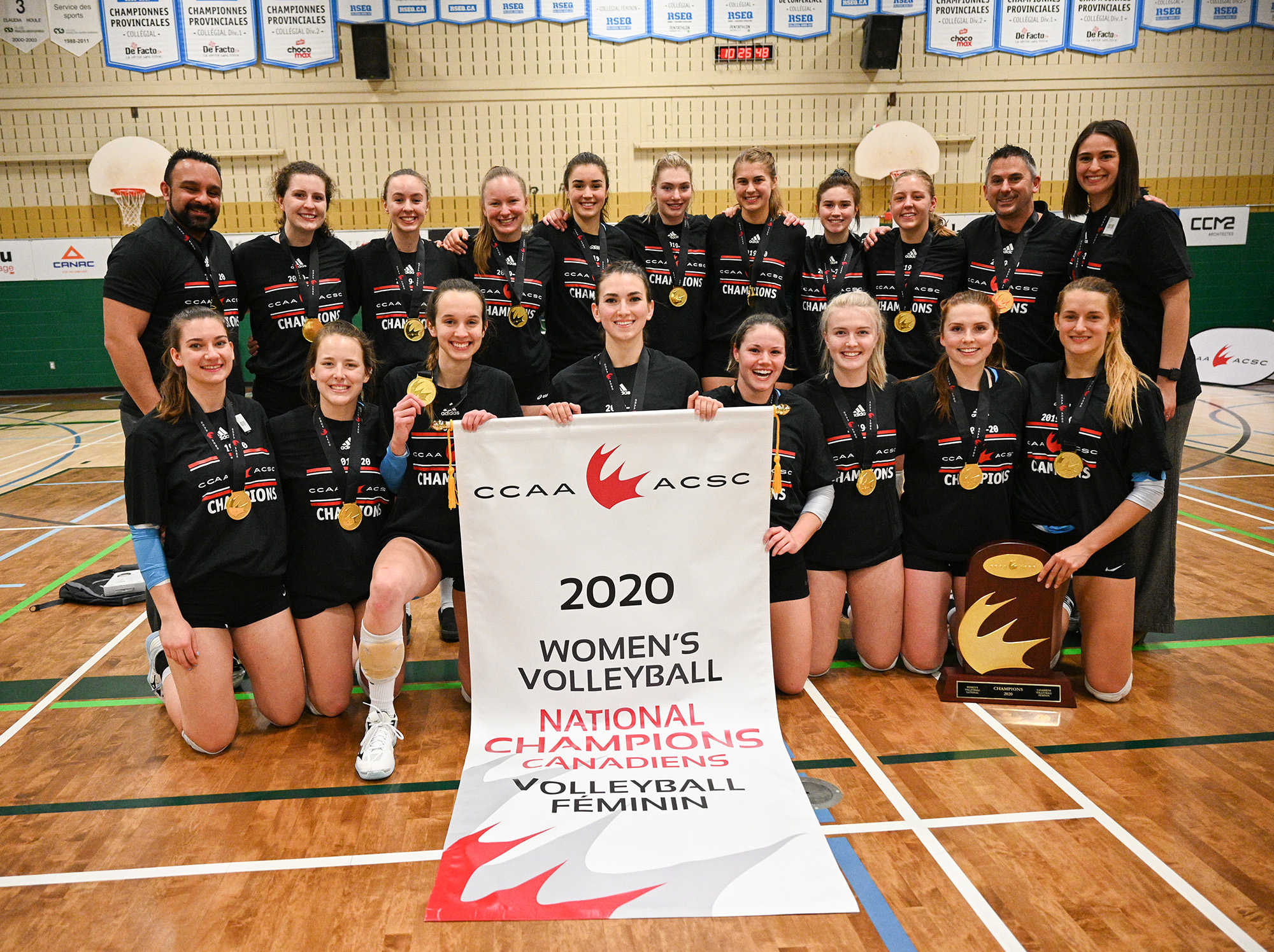 2020 VIU Women's Volleyball - CCAA Gold