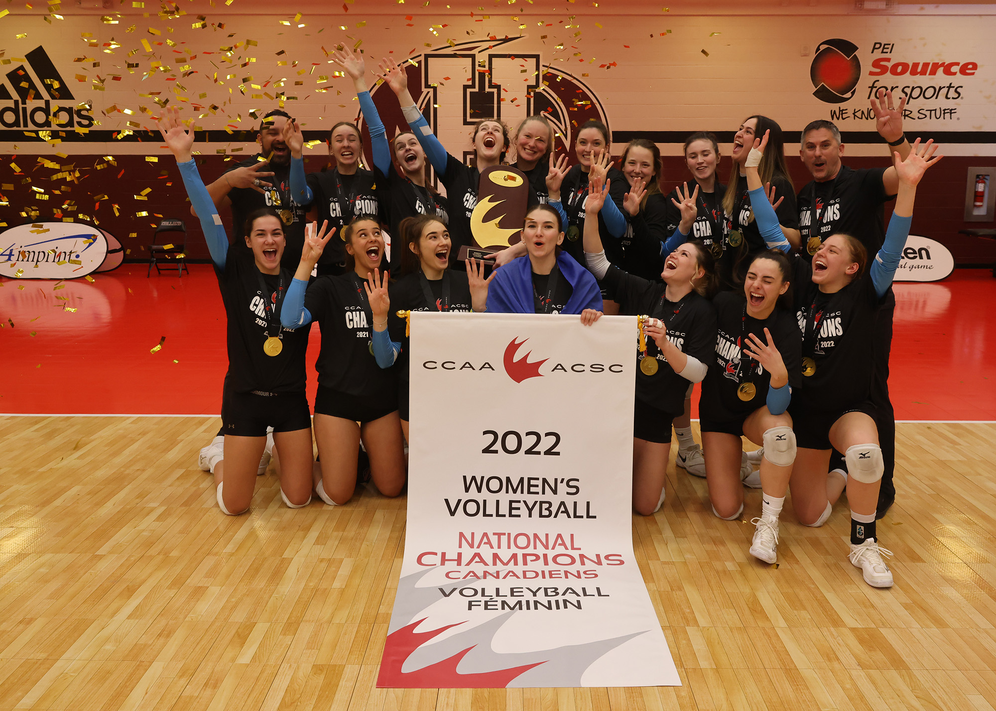 2022 VIU Women's Volleyball - CCAA Gold