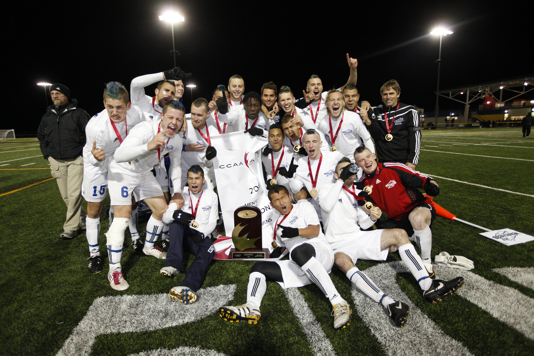 VIU Mariners Men's Soccer - 2010 CCAA Gold